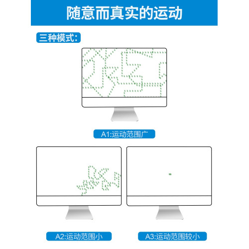 鹿爲 虛擬滑鼠防休眠自動移動滑鼠防止電腦鎖屏迷你滑鼠防休眠器