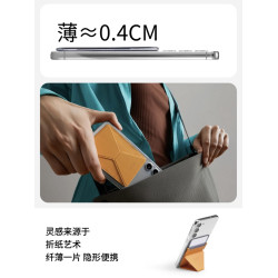MOFT新款GEN2代粘貼式隱形手機支架卡包桌面可攜式超薄桌面支架創意可折曡多功能輕薄可攜式支架卡包