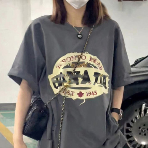 特大碼女裝300斤夏寬松上衣240斤大碼短袖220斤純棉印花打底衫女