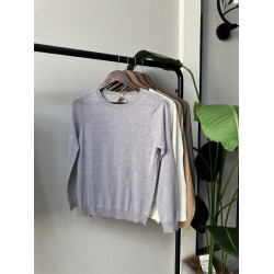 【小碼福利】16針1/64支！100精紡羊絨針織打底衫長袖上衣