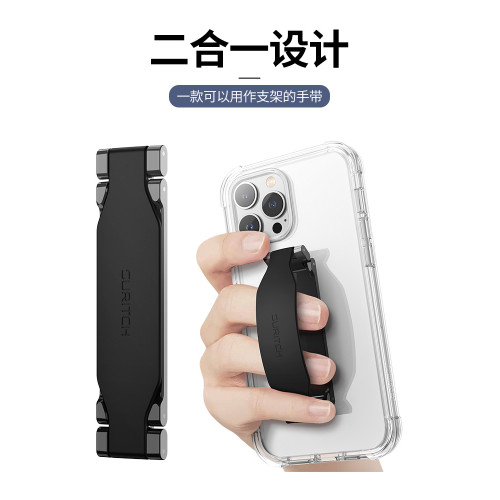 絲睿奇新款手機支架腕帶手機殼支架手機釦指環扣背貼支架手機殼防滑神器手帶可攜式金屬針貼手拿支架手環釦男女