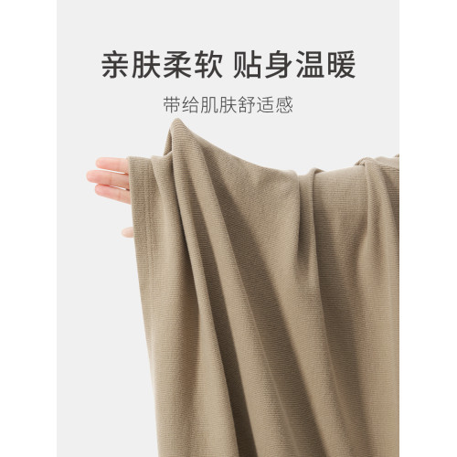 春織中老年女裝舒絨保暖打底衫寬肩背心女媽媽秋冬加厚奶奶打底衣