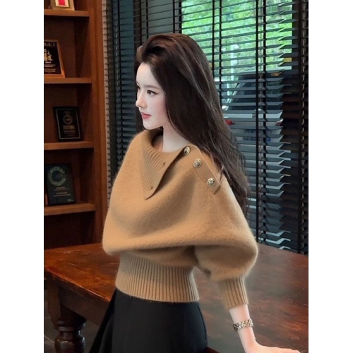 2025年新款V領針織衫女韓版內搭長袖打底衫上衣顯瘦軟糯毛衣