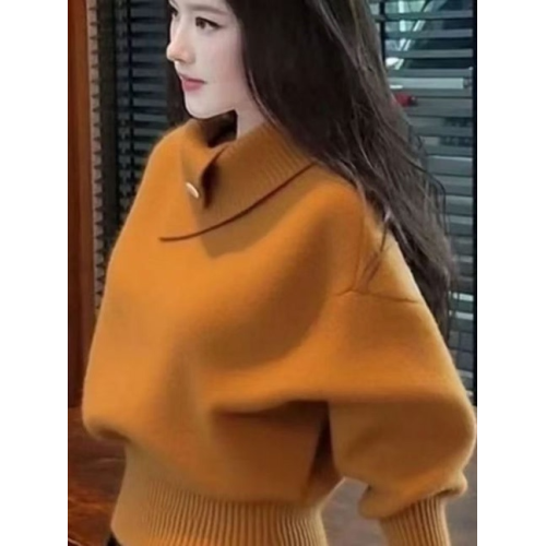 2025年新款V領針織衫女韓版內搭長袖打底衫上衣顯瘦軟糯毛衣