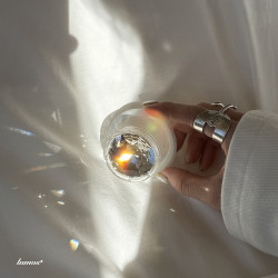 Lumos「Precious stone」絕美原創大寶石透光感細閃磁吸手機支架