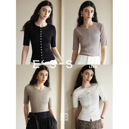 ESSLIFE 2025夏季經典進店必入超高性價比乾爽吸汗透氣高級打底衫