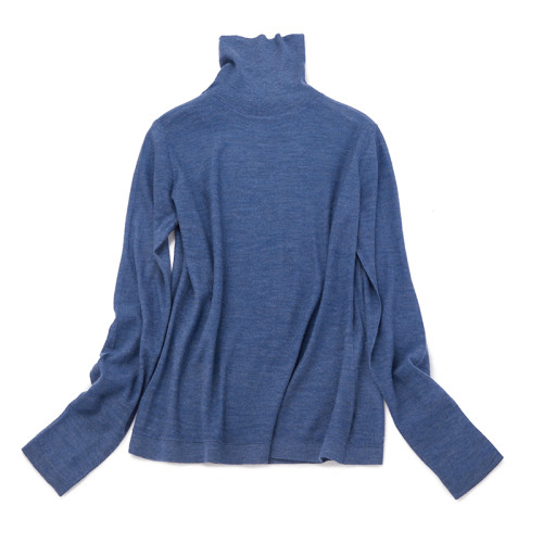 Say Ya【幻】輕薄彈力80支高領羊絨打底衫 零約束/修身/四季