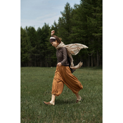 Say Ya【幻】輕薄彈力80支高領羊絨打底衫 零約束/修身/四季