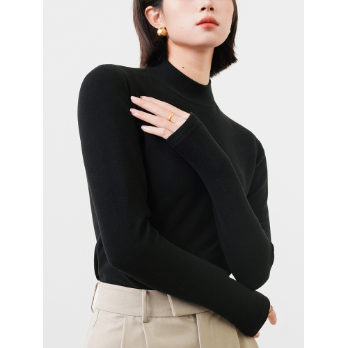 偶得·德絨雙面布打底衫 秋衣秋褲 中/低領男女款 正肩大領口 8K+