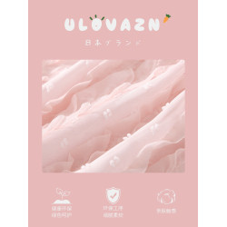 日本Ulovazn~洋氣1一2嵗女童裝女寶公主風嬰兒裝新生兒寶寶夏裝