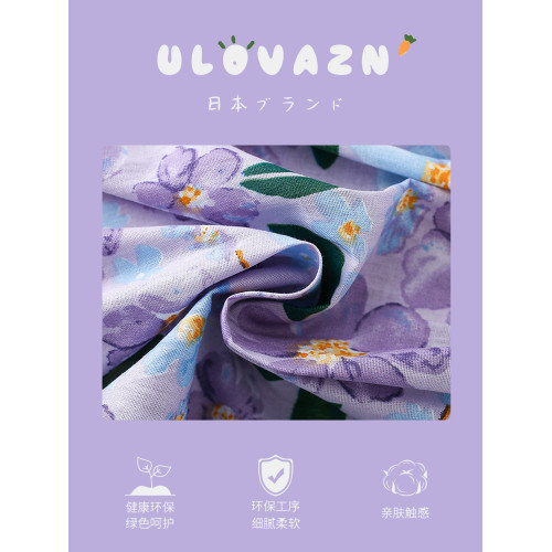 日本Ulovazn童裝~女寶衣服公主風嬰兒裝夏小月齡寶寶夏裝哈衣爬服
