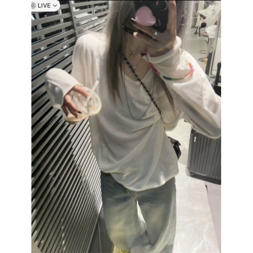 2025春季好物溫柔薄透的含羊毛打底衫 3色囤簡約上衣女