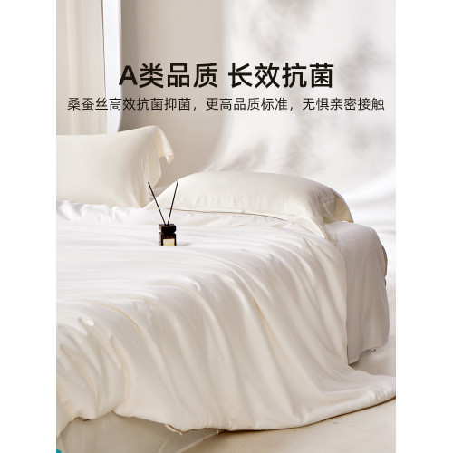 夢蘭家紡被子100%桑蠶絲被春秋被冬被四季被二合一子母被芯夏涼被