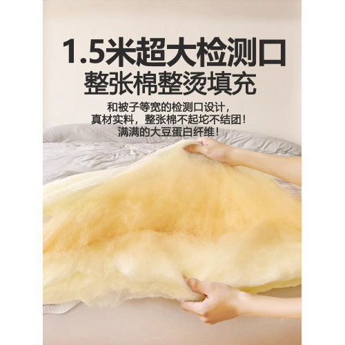 超軟糯~大豆纖維被子冬被加厚保暖棉被秋冬季被芯學生宿舍絲棉被