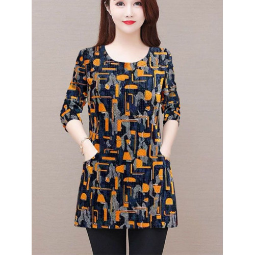 媽媽裝長袖打底衫上衣女2025年新款春秋裝時尚洋氣中老年媽媽打底 媽媽裝長袖打底衫上衣女2025年新款春秋裝時尚洋氣中老年媽媽打底