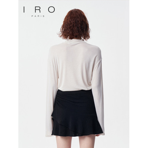 IRO Night 2025年春季純色打底衫高領毛衣針織衫WM19ELAURA22W