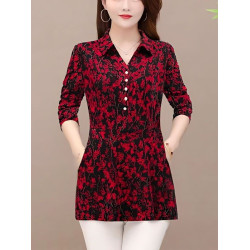 媽媽裝2025年春秋新款時尚顯瘦寬松打底衫減齡中長款遮肚子上衣女