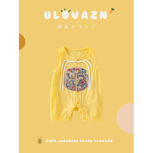 日本Ulovazn童裝~幼兒衣服女寶寶公主風嬰兒裝哈衣爬服包屁衣男寶