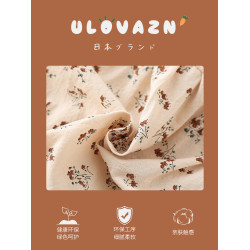 日本Ulovazn童裝~初生嬰兒衣服夏季女寶公主風嬰兒裝嬰幼兒外出服