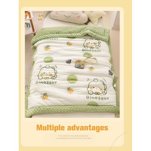 德國兒童豆豆被春秋被幼兒園午睡小被子冬季寶寶豆豆毯四季通用