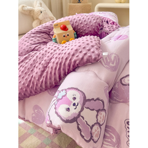 日本JK輕奢高級感豆豆被2025新款夏季被子被宿舍棉被加厚保暖被芯 日本JK輕奢高級感豆豆被2025新款夏季被子被宿舍棉被加厚保暖被芯