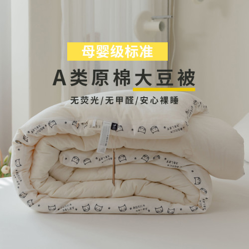 A類母嬰級冬被大豆蛋白被芯秋冬宿舍單人冬季加厚保暖四季棉被子