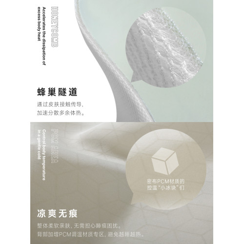 CastleGaeden透氣節能夏季速涼感床墊可折曡可機洗軟蓆涼蓆 多色