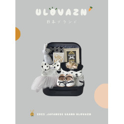 日本Ulovazn禮盒#女童套裝夏款公主風嬰兒裝夏女寶寶衣服女嬰夏裝