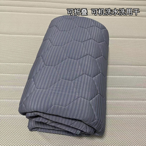 特價出口N家夏季超冷感軟涼蓆冰絲床護墊180雙人冷感床單黑科技