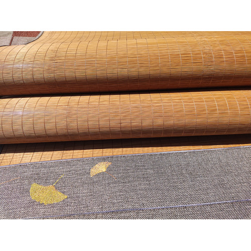 新款美希好竹蓆1.5涼蓆雙面1.8m床蓆冰絲家用藤蓆折曡冰藤竹蓆子