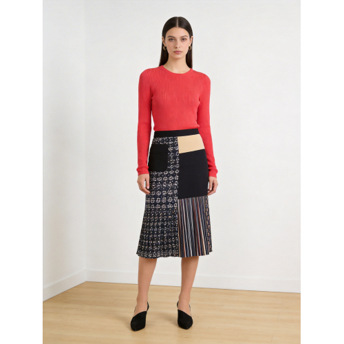 爆美！客供！精細高級羊絨衫基礎款針織打底衫女圓領修身純色顯瘦