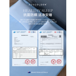 Ausgolden冰絲涼蓆夏季可水洗機洗可折曡涼感蓆單雙人家用軟蓆子