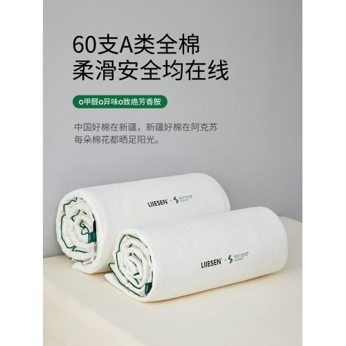 全棉A類3D生物基杜邦雲柔被芯純棉被子春秋被冬被四季通用棉被冬
