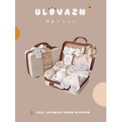 日本Ulovazn童裝#女童夏季套裝洋氣公主風嬰兒裝夏女寶百天衣服