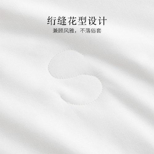 安睡寶全棉100%蠶絲被冬被加厚保暖雙人被芯子母被二合一春秋被子