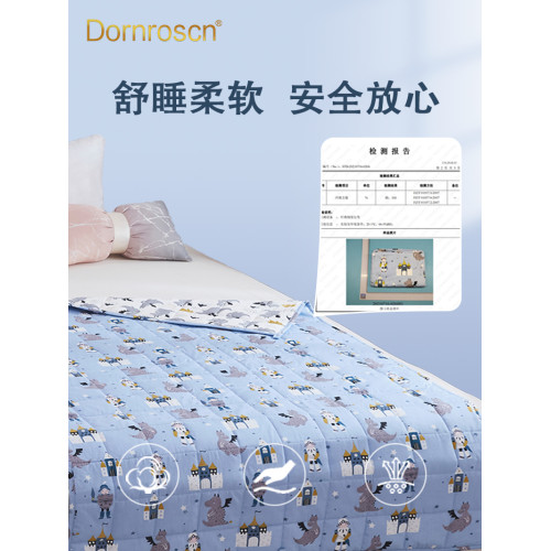 美國道恩森兒童防蹬被重力被夏涼被子重力毯減壓幫助睡眠全棉親膚