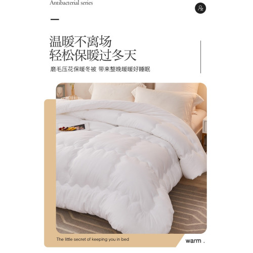 酒店專用2米x2米3被子被芯150x200春秋冬被加厚賓館白色雙人1.8米