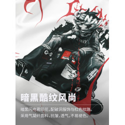 GENANX閃電潮牌背心連帽衛衣男太空棉抗皺無袖套頭上衣陳濬銘同款