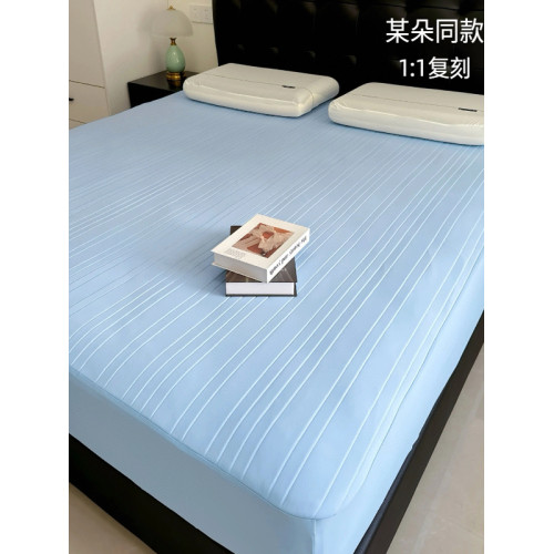 冰絲涼蓆子夏涼墊母嬰級A類床笠罩軟蓆透氣夏季床單夏天亞朵同款