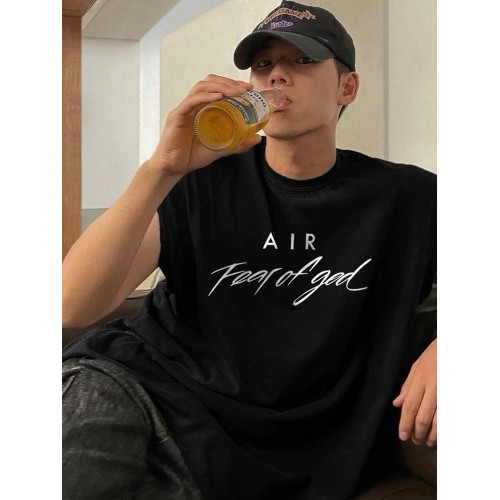 FOG COKR美式潮牌ESSENTIALS男士運動籃球坎肩健身無袖背心T恤夏