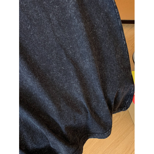 JIAF男生水洗做舊無袖背心夏季寬松純棉T恤重磅潮牌復古百搭上衣
