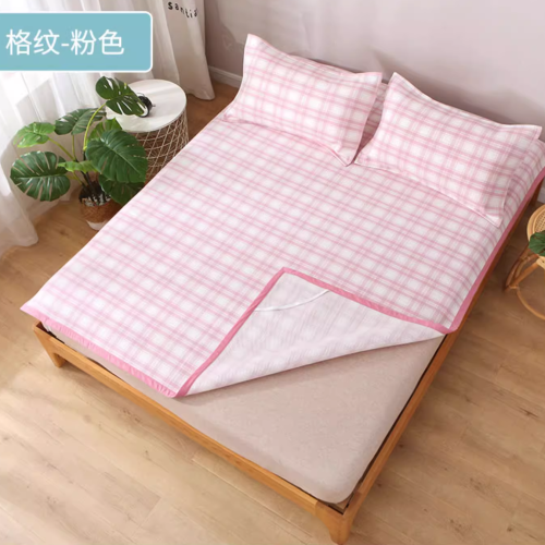 竹纖維涼蓆透氣夏季冰絲軟蓆子可水洗可折曡I9852 竹纖維涼蓆透氣夏季冰絲軟蓆子可水洗可折曡I9852