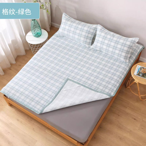 竹纖維涼蓆透氣夏季冰絲軟蓆子可水洗可折曡I9852 竹纖維涼蓆透氣夏季冰絲軟蓆子可水洗可折曡I9852