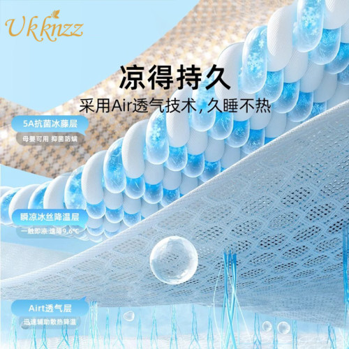 夏季冰絲涼蓆藤蓆2025新款天然A類母嬰級可用蓆子夏天涼感床笠款