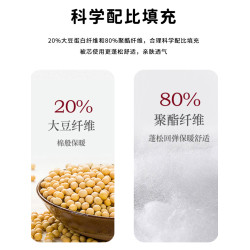 可拆洗A類兒童小被子純棉冬被寶寶專用冬季蓋被嬰兒春秋款豆豆被