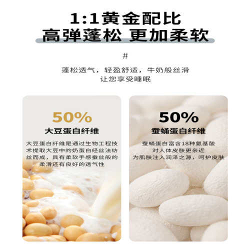 北極絨蠶絲被100%全棉被子被芯大豆維被棉被學生宿舍子母被二合一