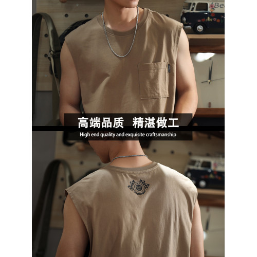 能不能變帥就靠它~COOT MOKE！夏季透氣背心男上衣百搭舒適高級感