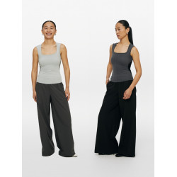 Oneup運動快乾拼色方領背心彈力修身顯瘦瑜伽服騎行上衣女款內搭