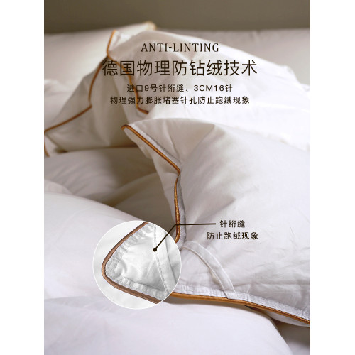 霞珍羽絨被鴨絨被五星級酒店專用被子被芯冬季被春秋夏涼白鴨絨被
