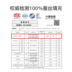 意大利zsvip高級蠶絲被子被芯四季通用子母被二合一春秋冬被冬天